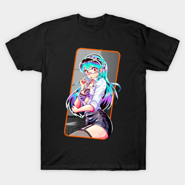 Lum (Urusei Yatsura) T-Shirt by hidexmian